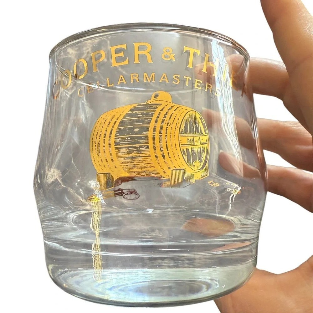 Cooper & Thief Cellarmasters Whiskey Glasses set of 2